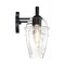 Designers Fountain Summer Jazz 24 in. 3-Light Matte Black Vanity Light with Clear Glass Shades for Bathrooms D310M-3B-MB - alternate 5